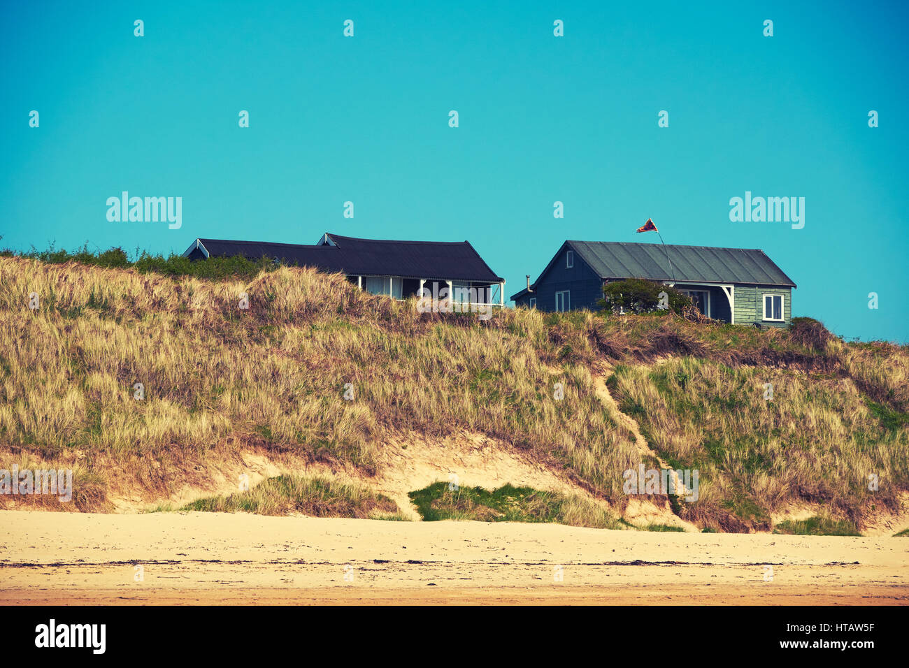 A Wooden Coastal Holiday Home In The North East Of England Uk