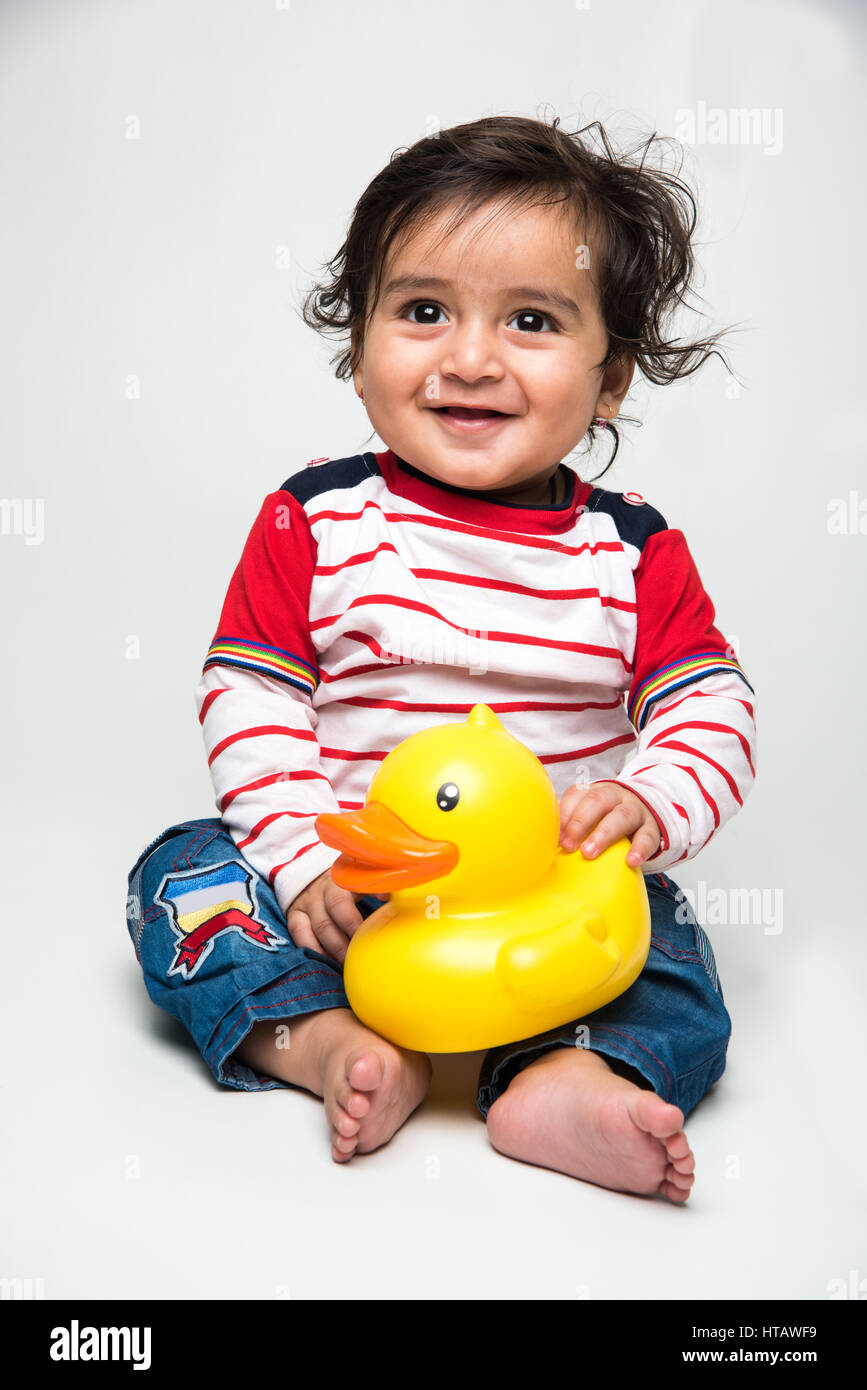 indian smiling baby boy