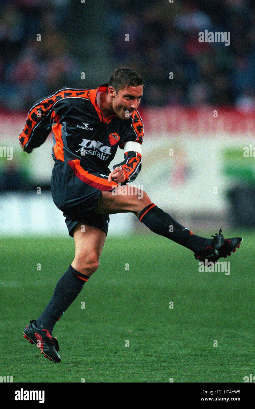 FRANCESCO TOTTI AS ROMA 02 March 1999 Stock Photo - Alamy