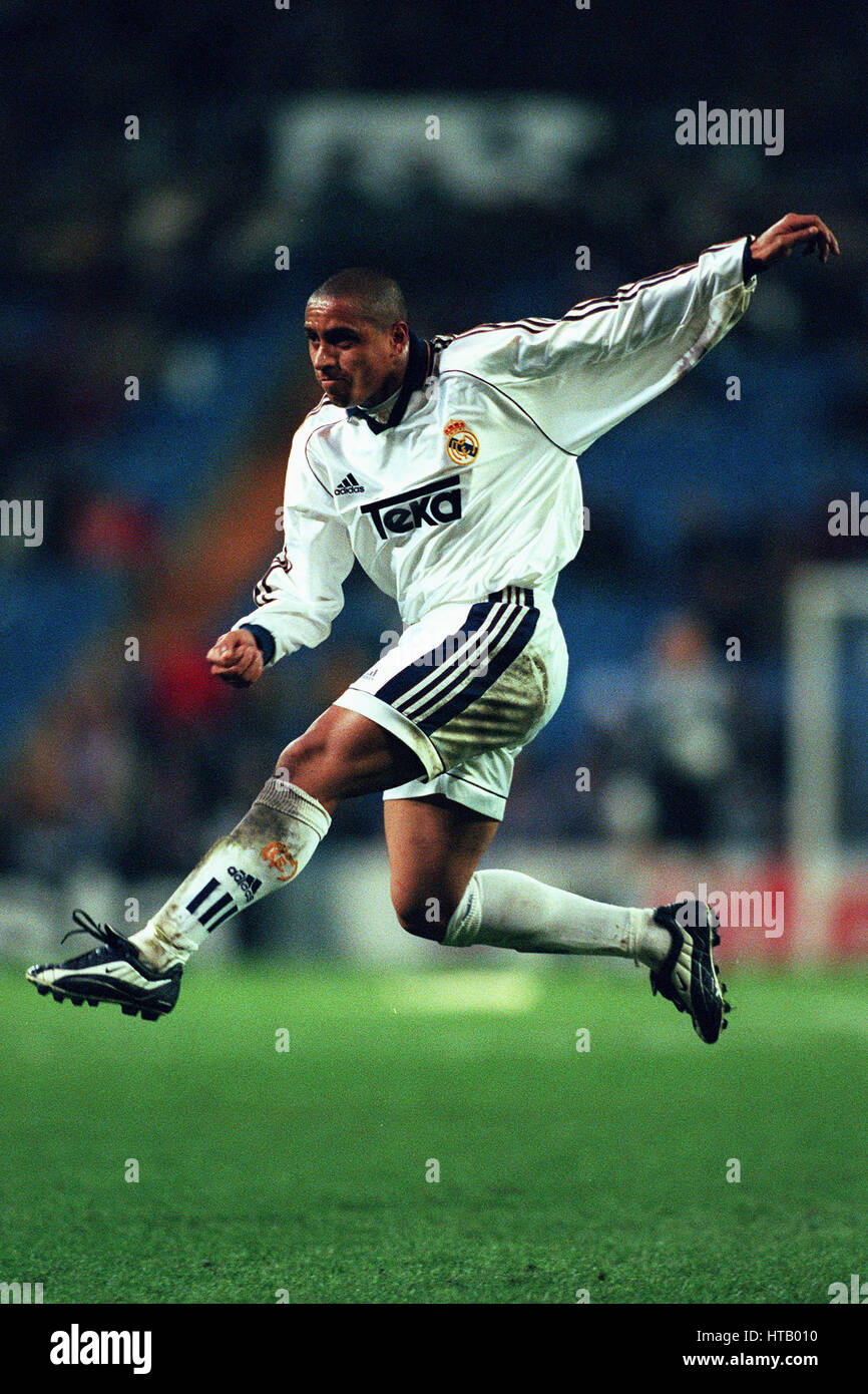 ROBERTO CARLOS REAL MADRID FC 03 March 1999 Stock Photo - Alamy