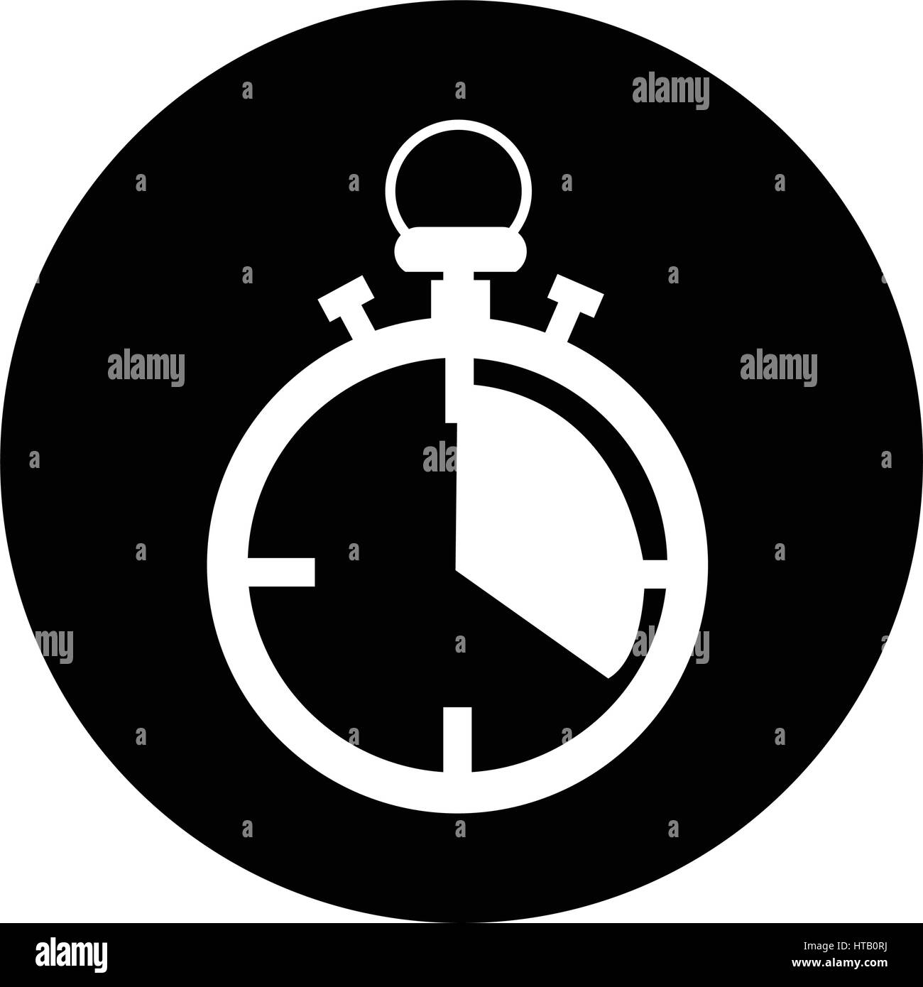 stopwatch icon illustration design Stock Vector Image & Art - Alamy