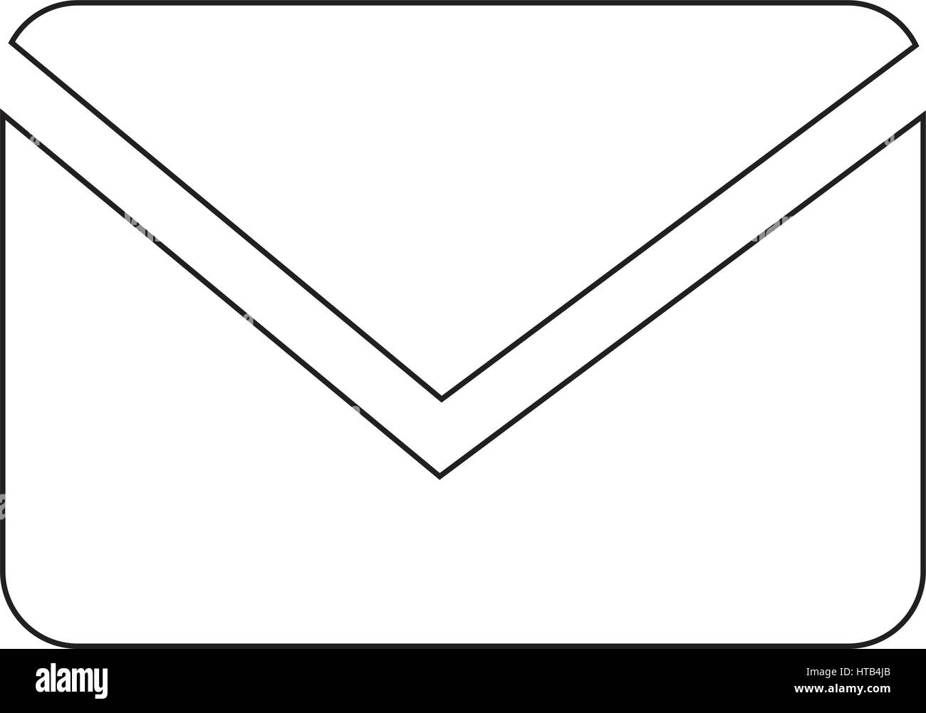 Envelope Mail icon illustration design Stock Vector Image & Art - Alamy