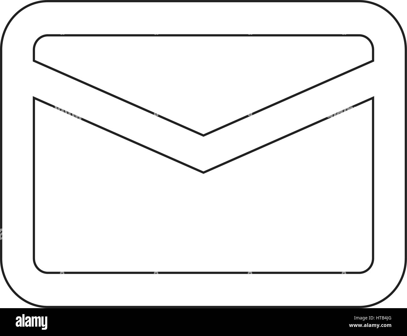 Envelope Mail icon illustration design Stock Vector Image & Art - Alamy