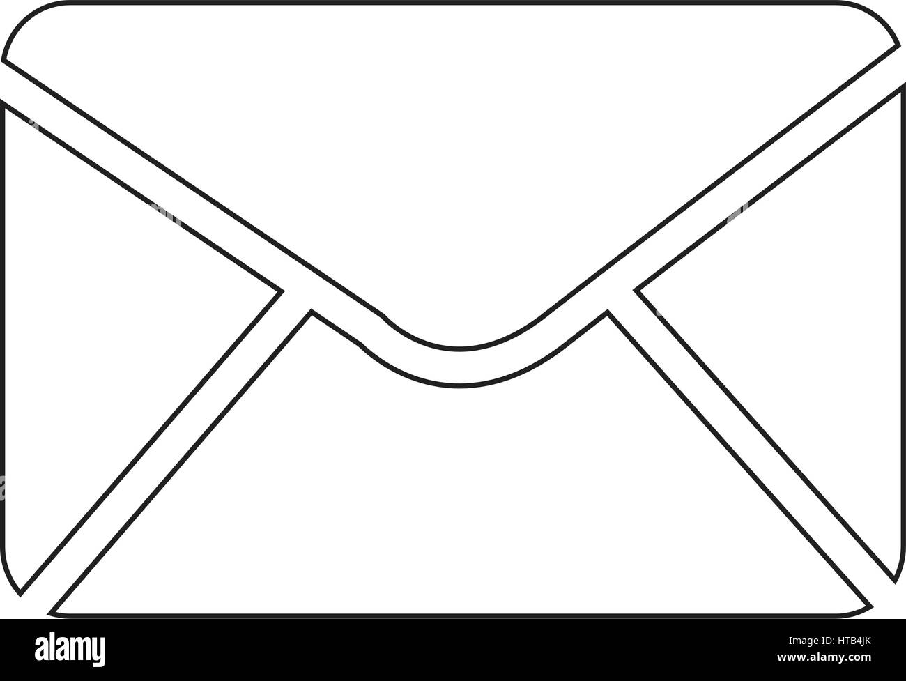 Envelope Mail icon illustration design Stock Vector Image & Art - Alamy