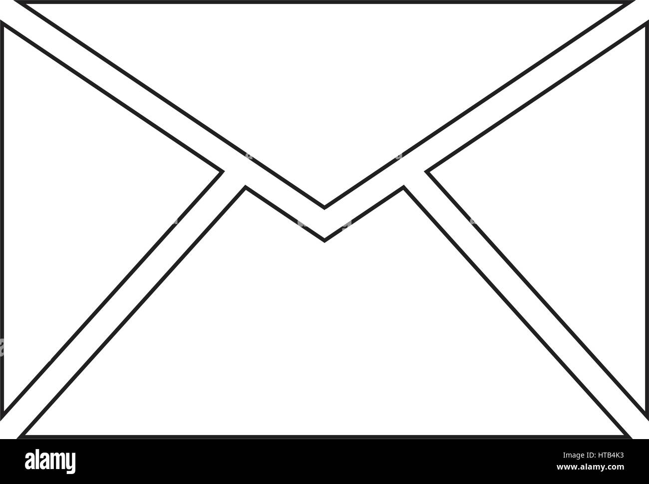 Envelope Mail icon illustration design Stock Vector Image & Art - Alamy