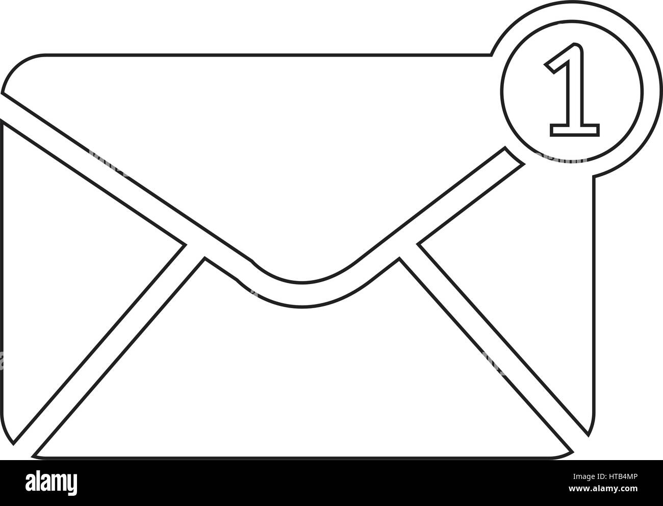 Envelope Mail icon illustration design Stock Vector Image & Art - Alamy