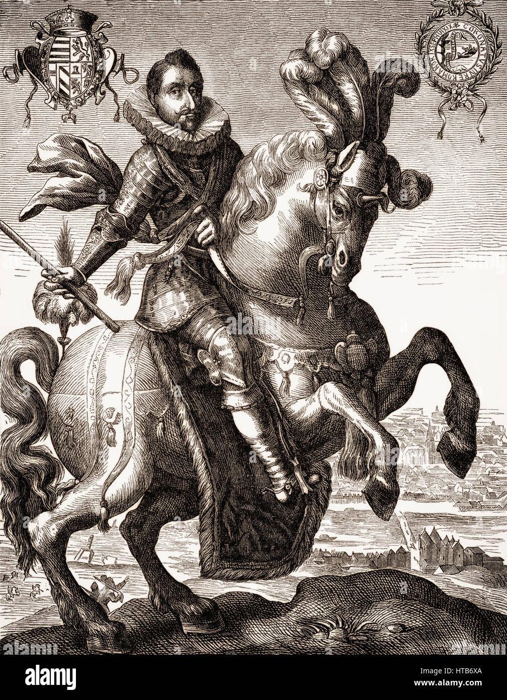 Ferdinand II, 1578-1637, Holy Roman Emperor Stock Photo
