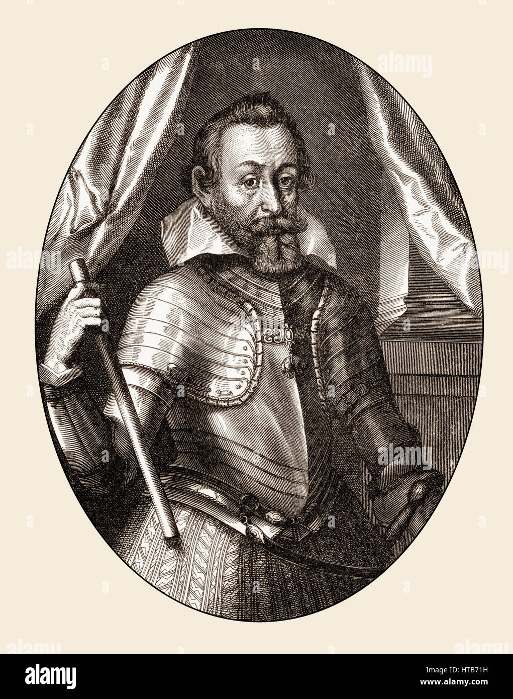 Maximilian I, 1573 - 1651, Duke of Bavaria and Elector of the Holy Roman Empire Stock Photo