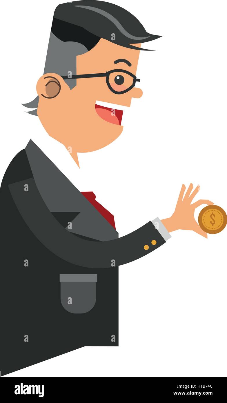 businessman cartoon icon Stock Vector Image & Art - Alamy