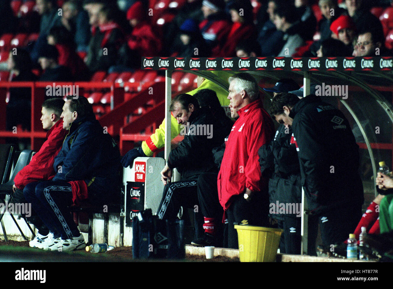 DAVE BASSET LOOKS DOWN & OUT NOTTINGHAM FOREST V PORTSMOUTH 03 January ...