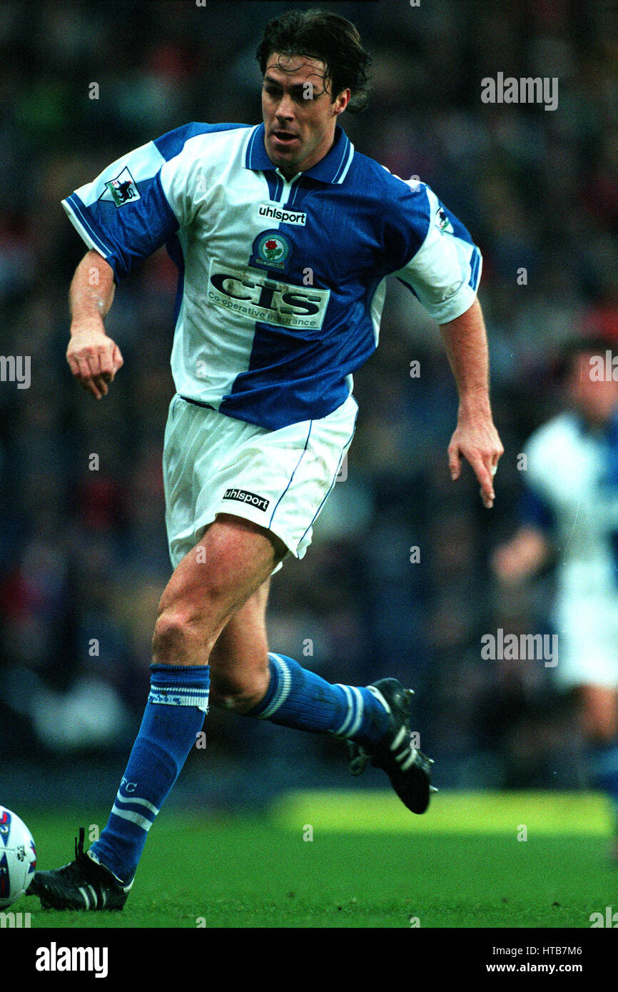 ASHLEY WARD BLACKBURN ROVERS FC 09 January 1999 Stock Photo