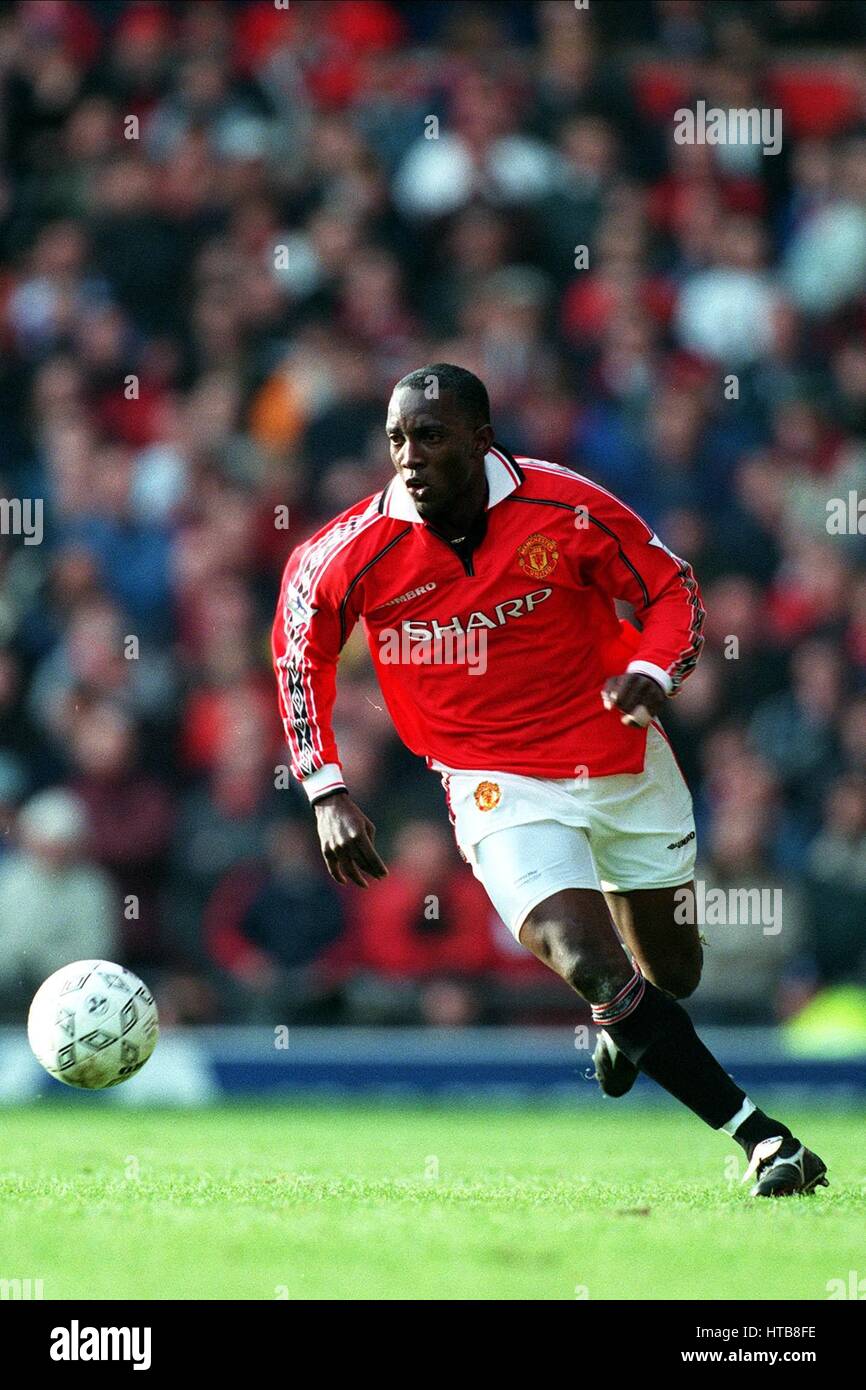 DWIGHT YORKE MANCHESTER UNITED FC 24 January 1999 Stock Photo Alamy