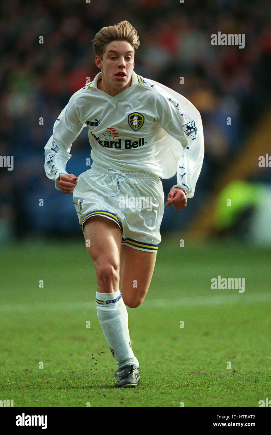 ALAN SMITH LEEDS UNITED FC 13 March 1999 Stock Photo - Alamy