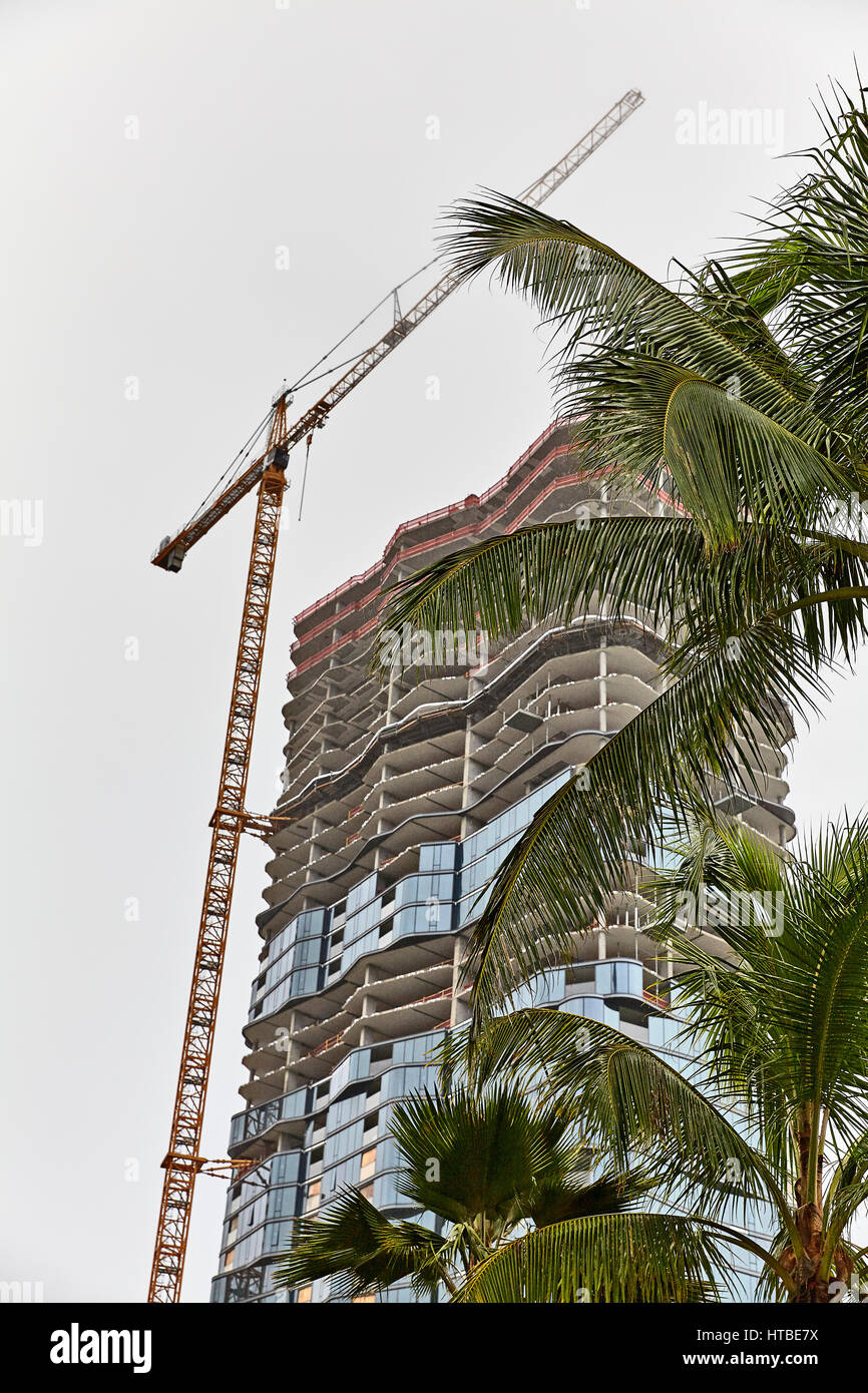 Honolulu; Hawaii; USA August 7; 2016 New Ward Village Anaha high