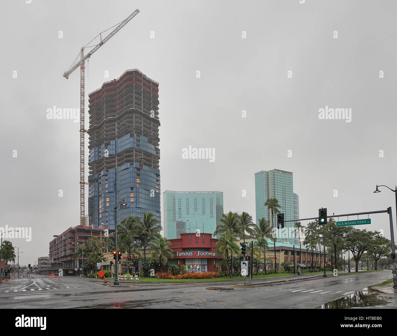 Anaha tower honolulu hires stock photography and images Alamy