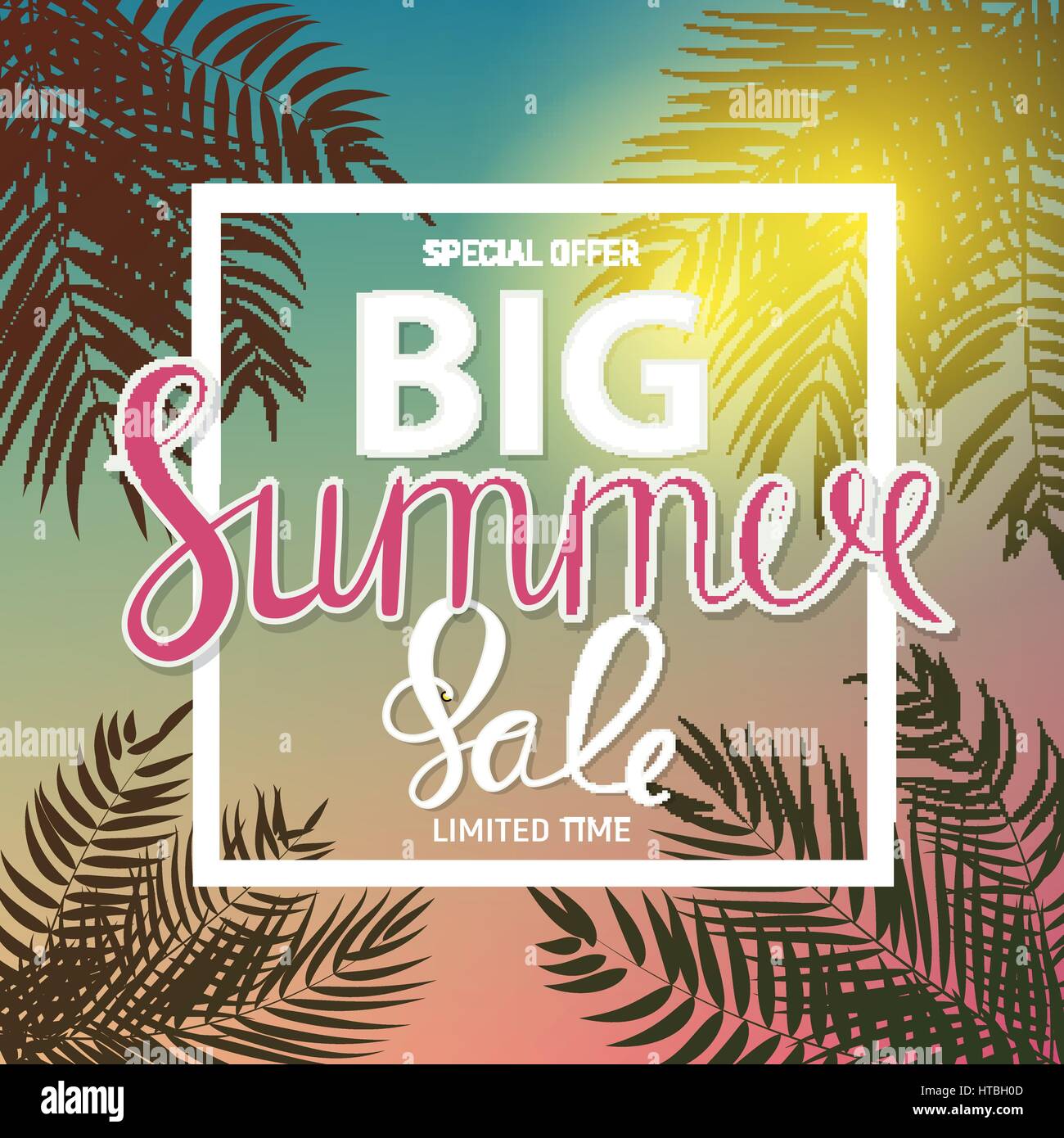 Big Summer Sale Abstract Background Vector Illustration EPS10 Stock ...
