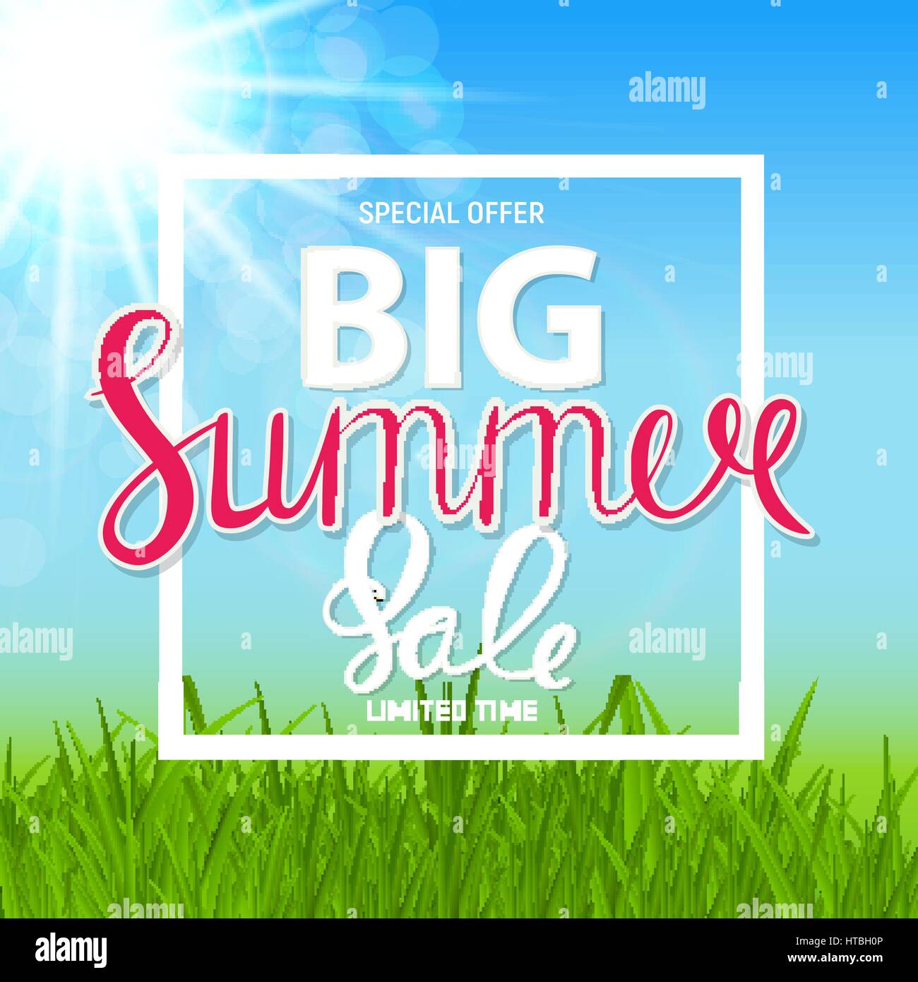 Big Summer Sale Abstract Background Vector Illustration EPS10 Stock ...