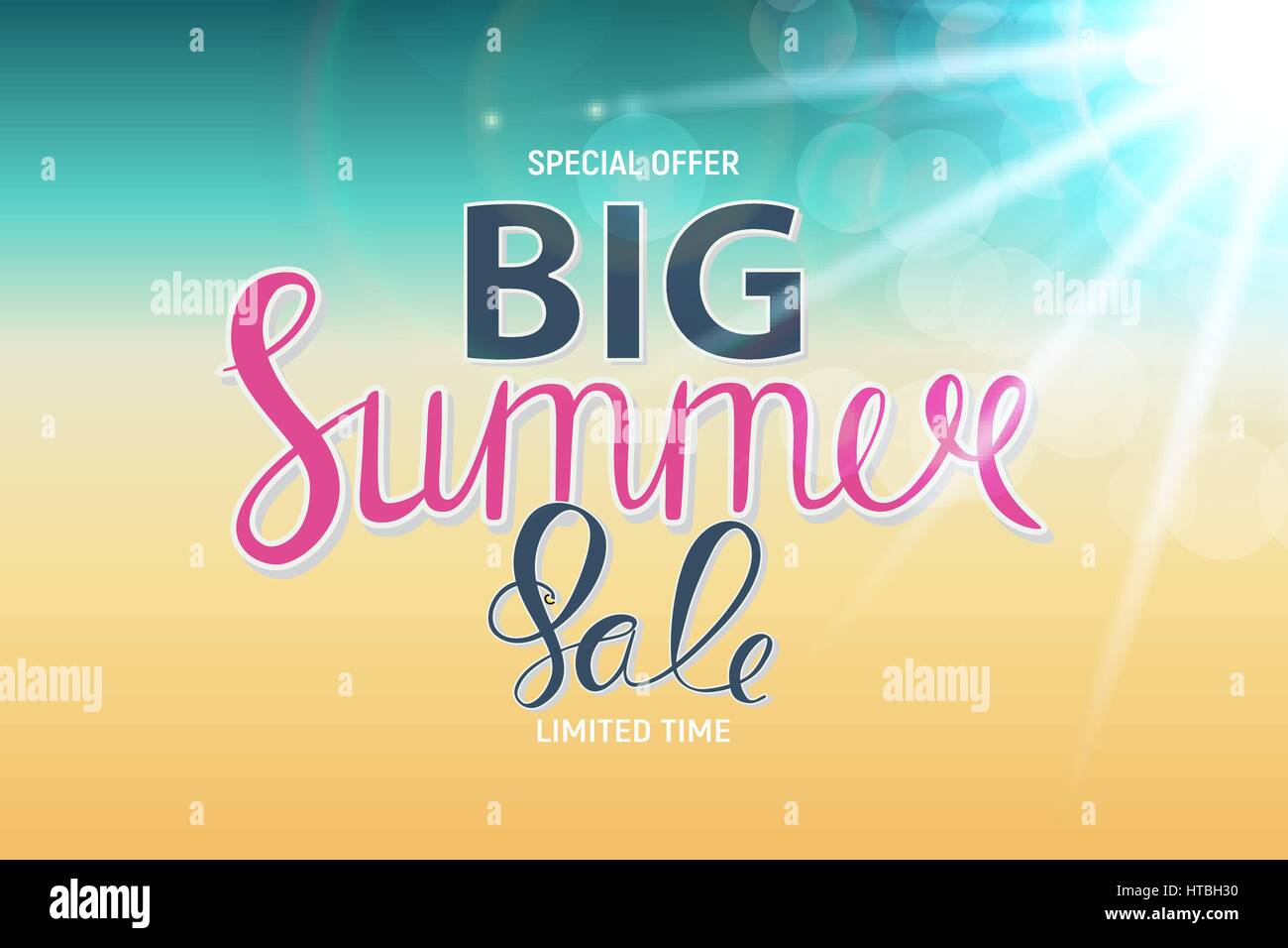 Big Summer Sale Abstract Background Vector Illustration EPS10 Stock ...