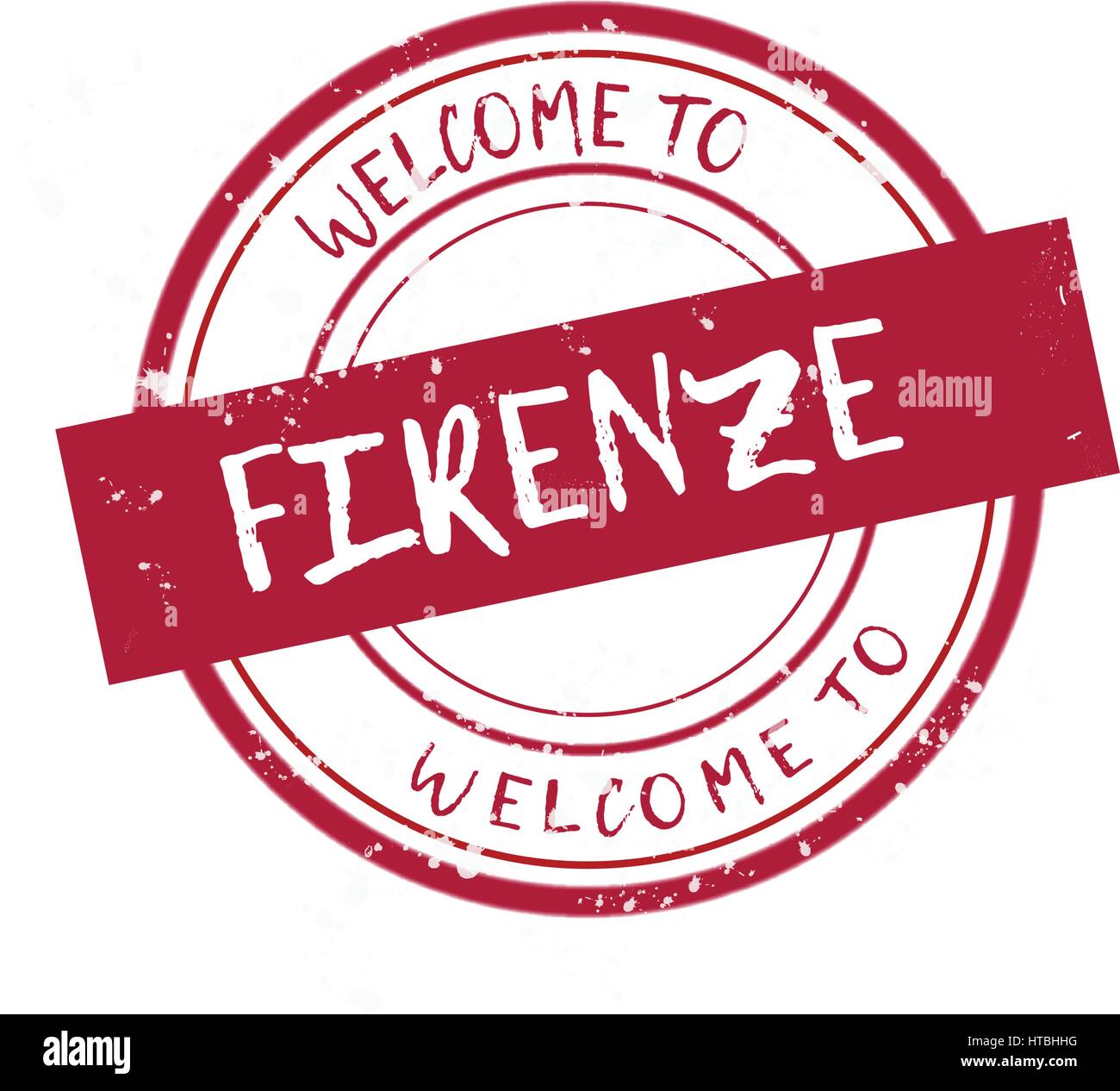 Firenze stamp Stock Vector Images Alamy