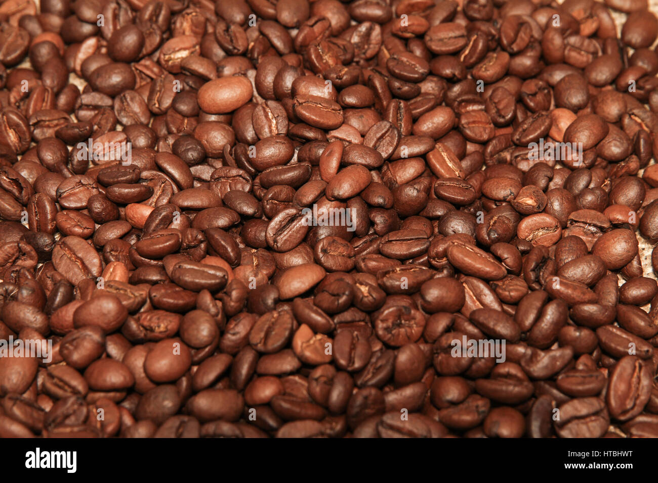 Arabic Roasted Coffee Beans on Sack Background Stock Photo - Alamy