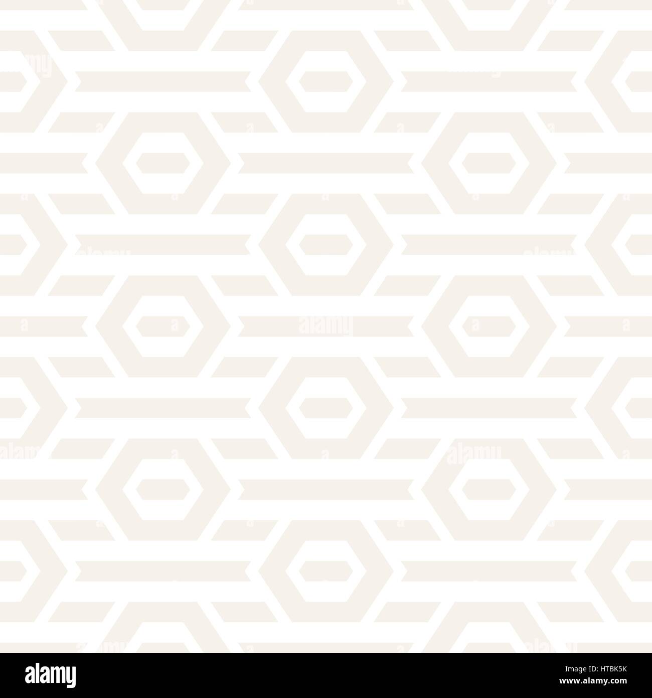 Vector Seamless Pattern. Modern Subtle Geometric Texture. Repeating ...