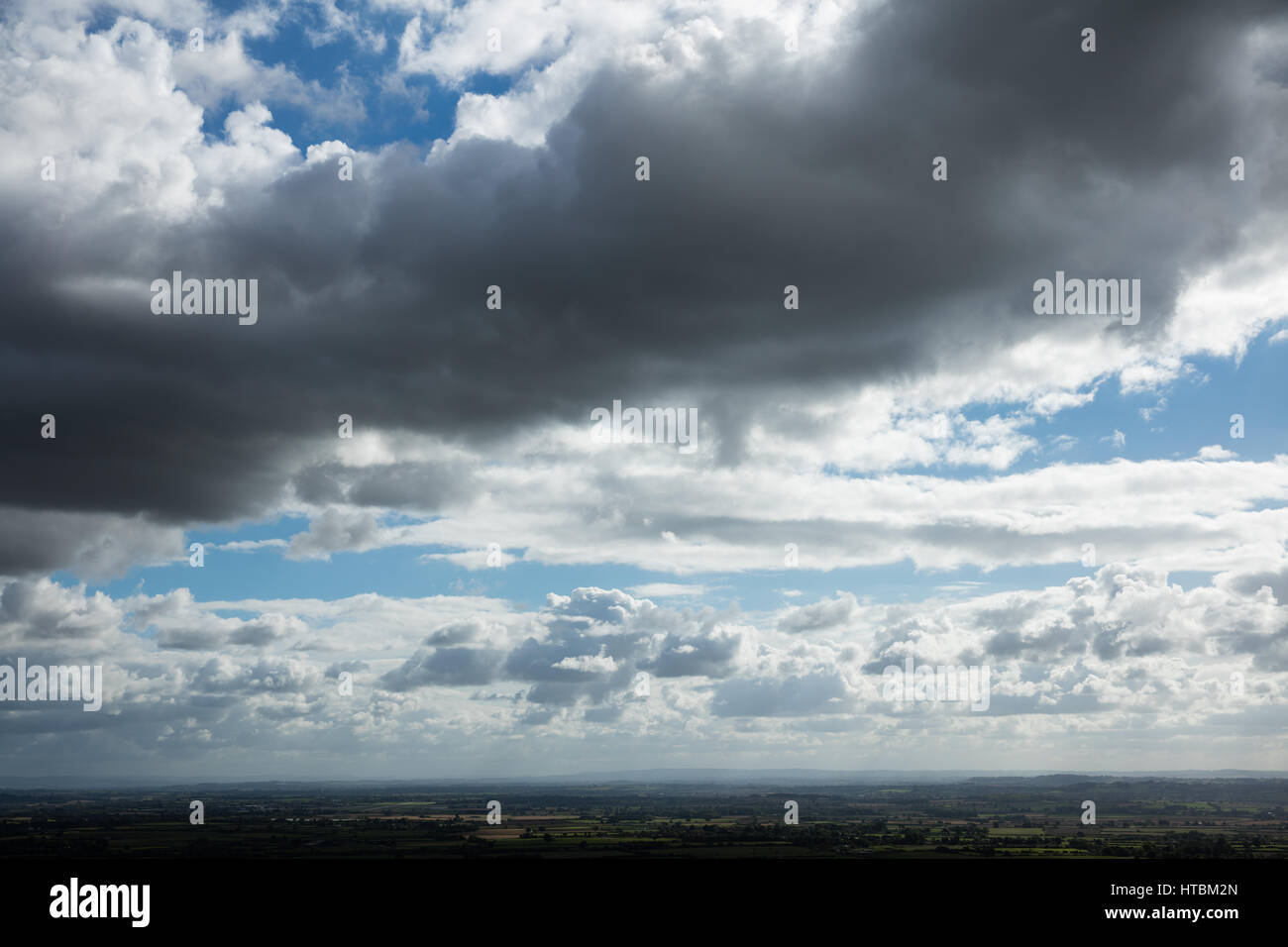 Sky, Somerset, England, UK Stock Photo