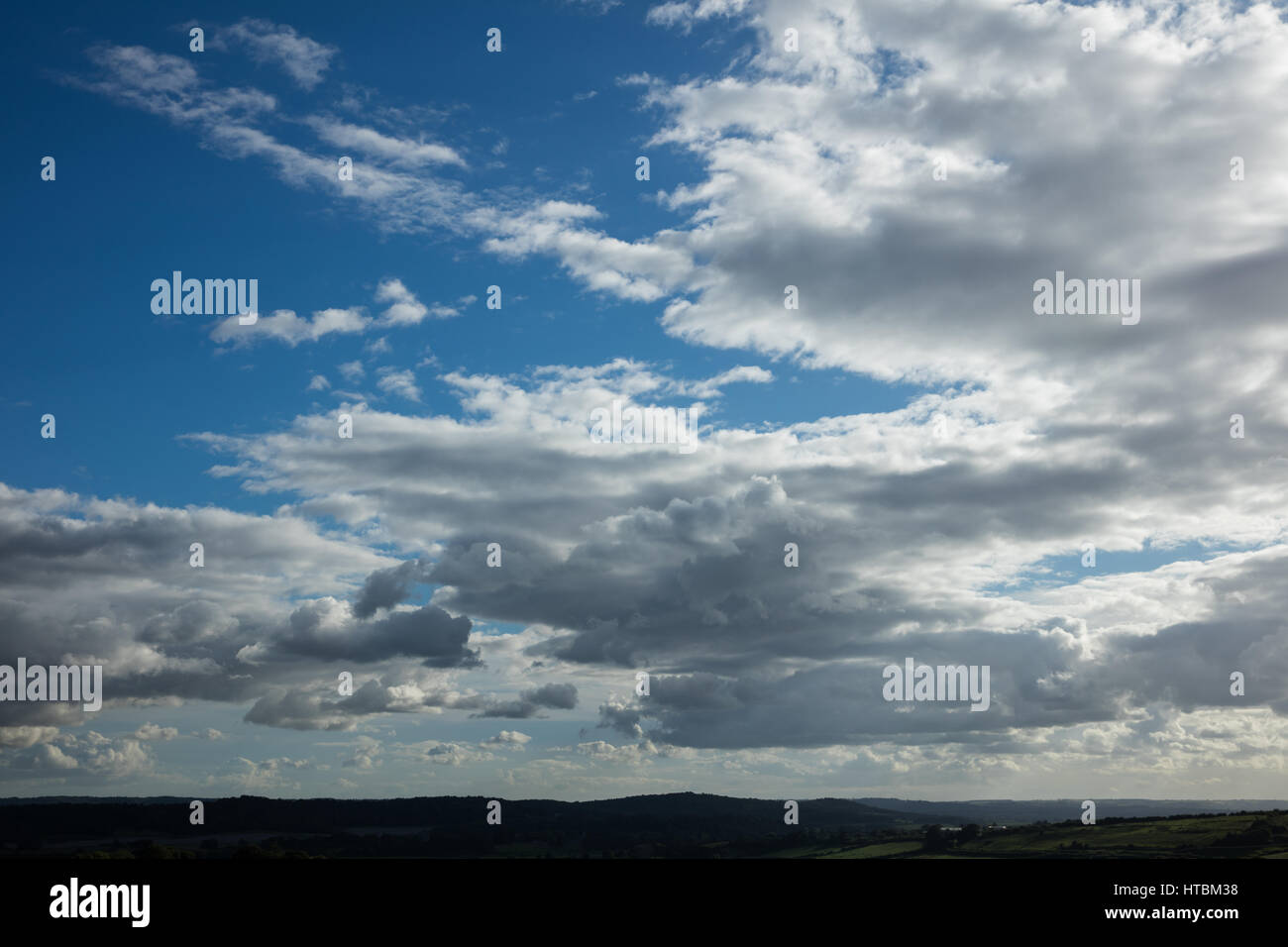 Sky, Somerset, England, UK Stock Photo
