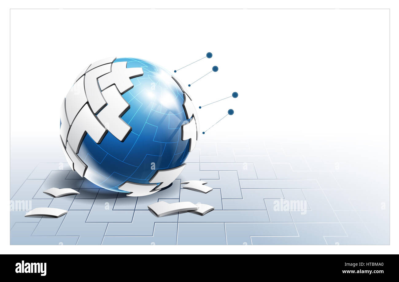 Electronic World 1 Stock Photo Alamy