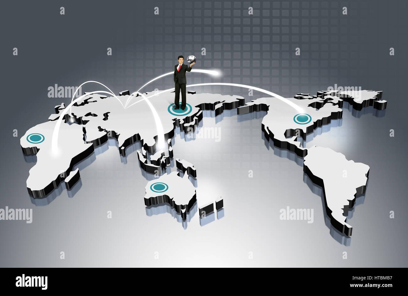 Electronic World 1 Stock Photo - Alamy