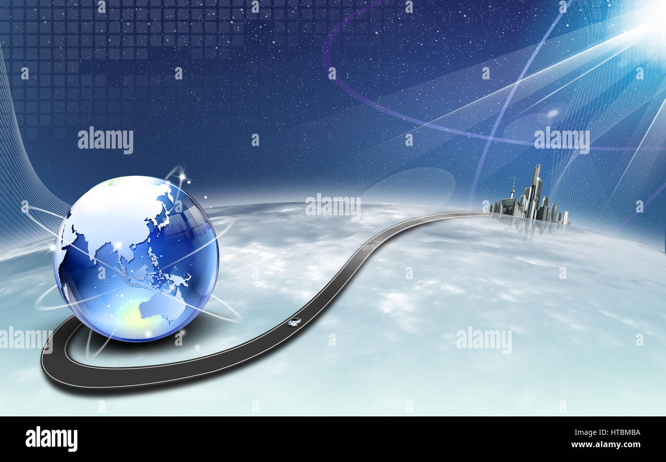 Electronic World 1 Stock Photo - Alamy