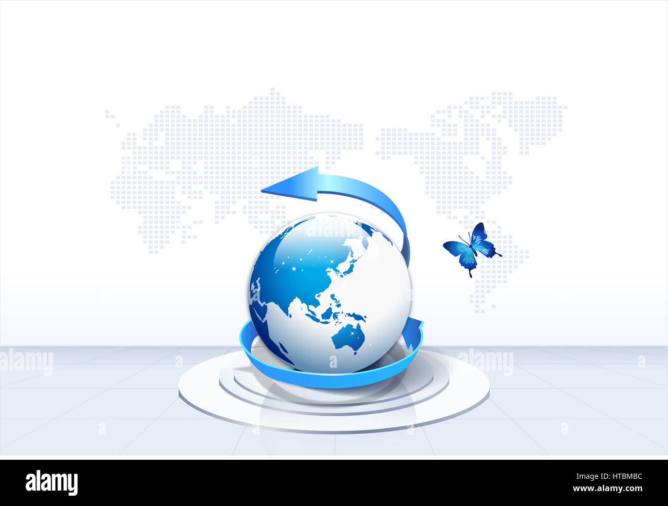 Electronic World 1 Stock Photo - Alamy