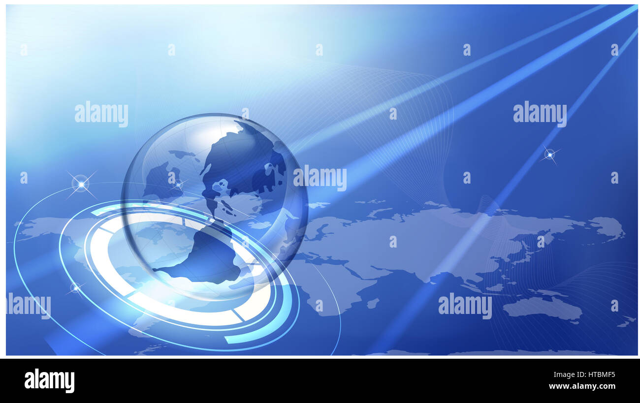 Electronic World 2 Stock Photo - Alamy