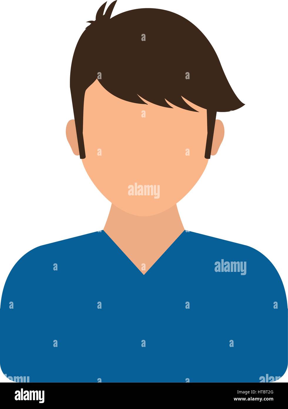 Men faceless profile Stock Vector Image &amp; Art - Alamy