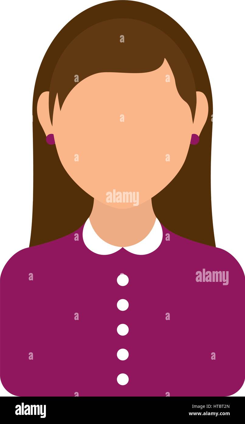 Women faceless profile Stock Vector Image & Art - Alamy