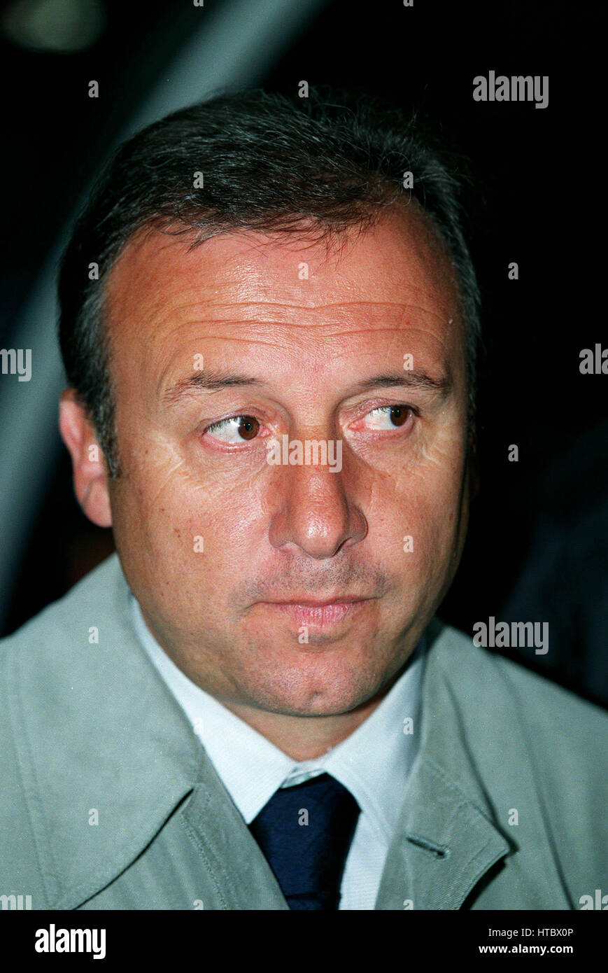 ALBERTO ZACCHERONI AC MILAN MANAGER 19 September 1999 Stock Photo