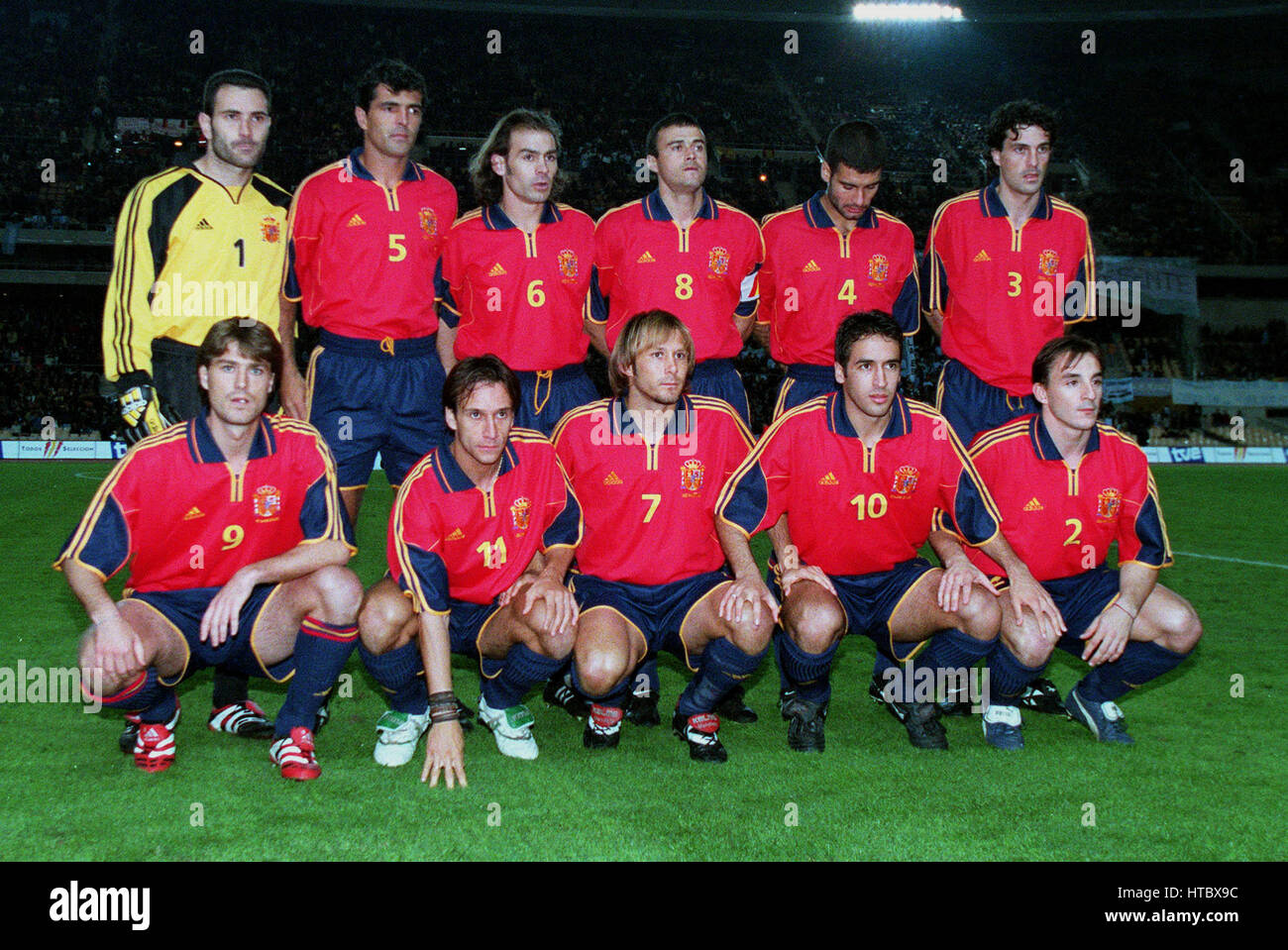 Équipe Subbuteo Vintage Espagne - Squad Spain 80's - Collection ESPANA