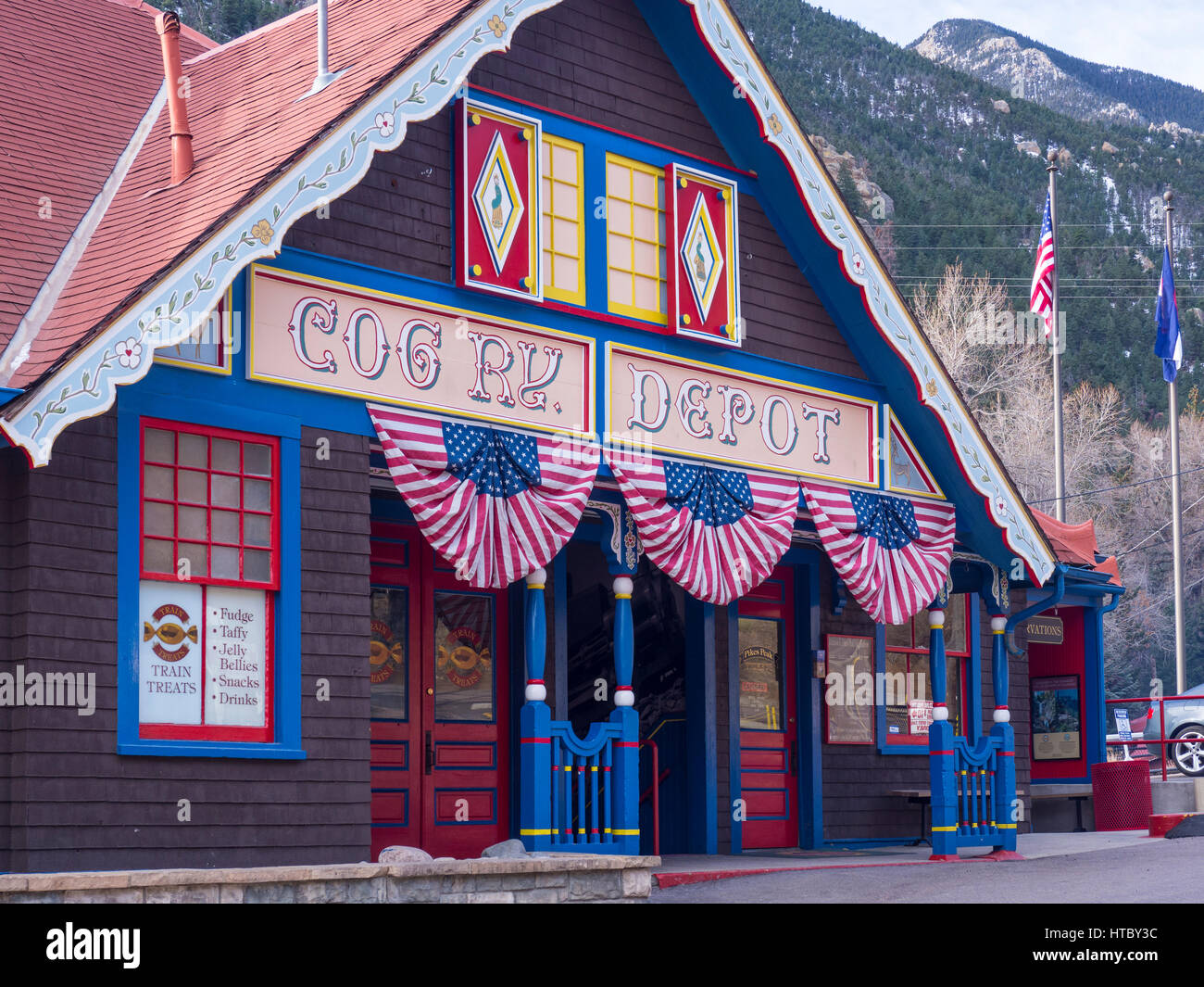 Manitou cog rail hires stock photography and images Alamy