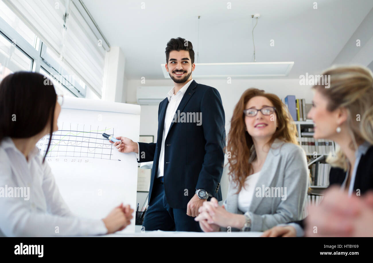 Team meetings in office hi-res stock photography and images - Alamy