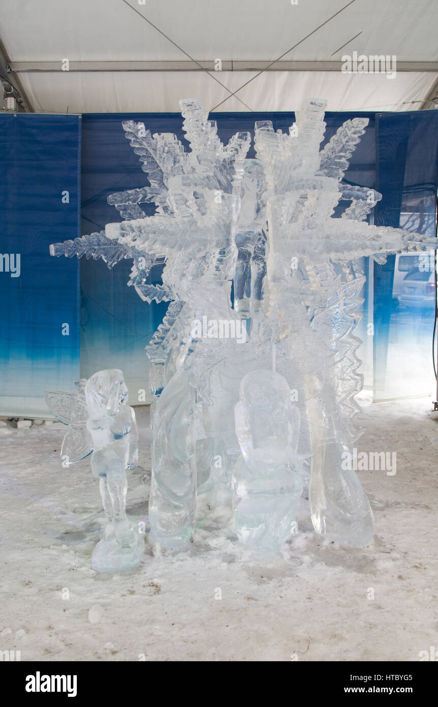 Ottawa winterlude ice sculpture hires stock photography and images Alamy