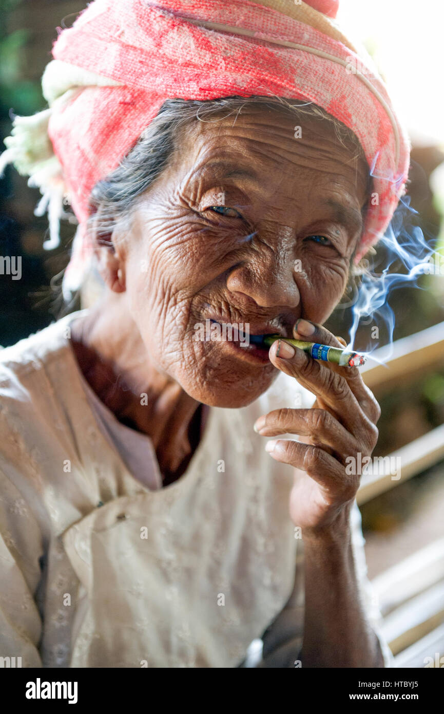 100 year old woman smoking clipart