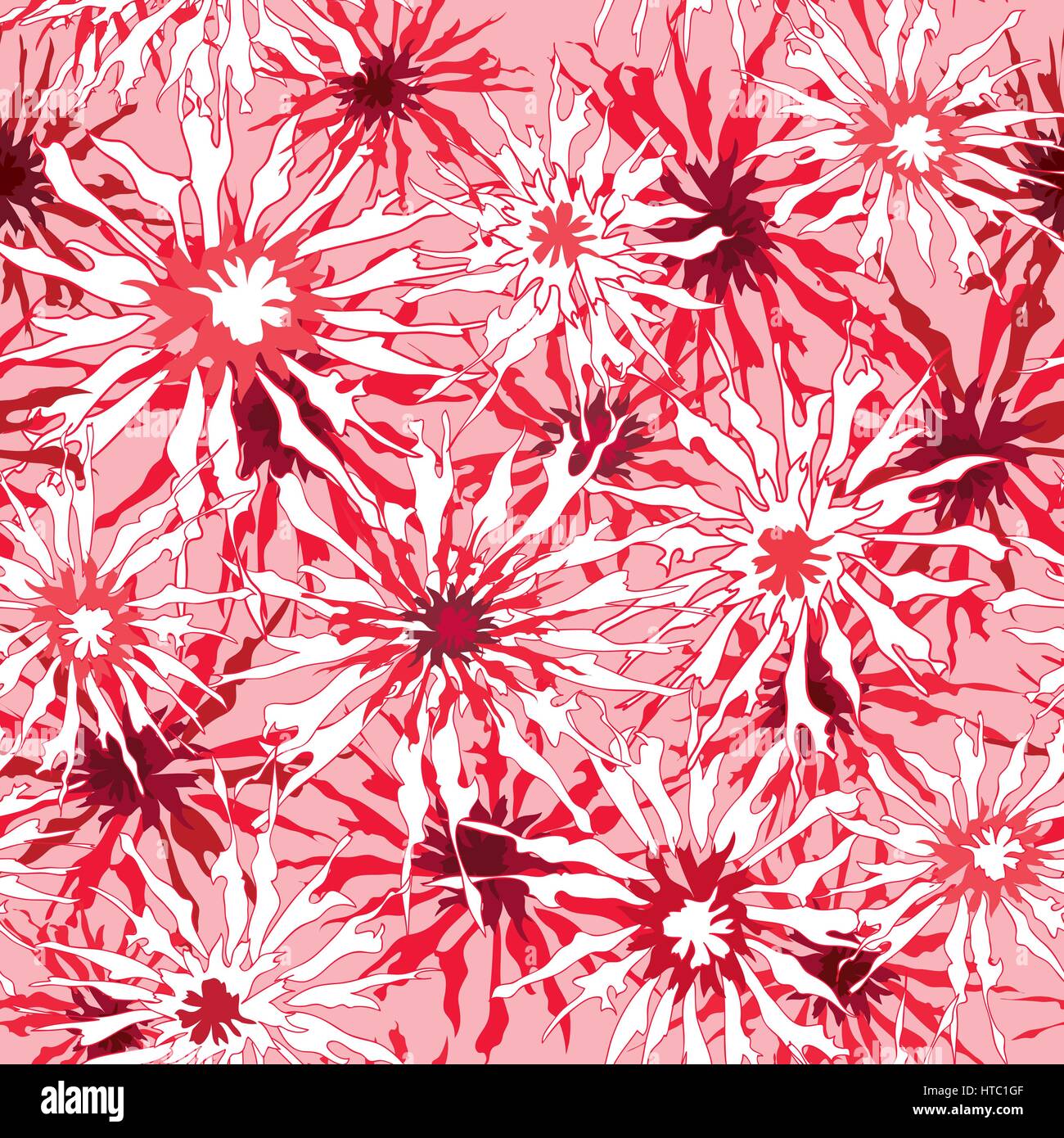 Floral seamless pattern. Flower background. Flourish garden texture Stock Vector
