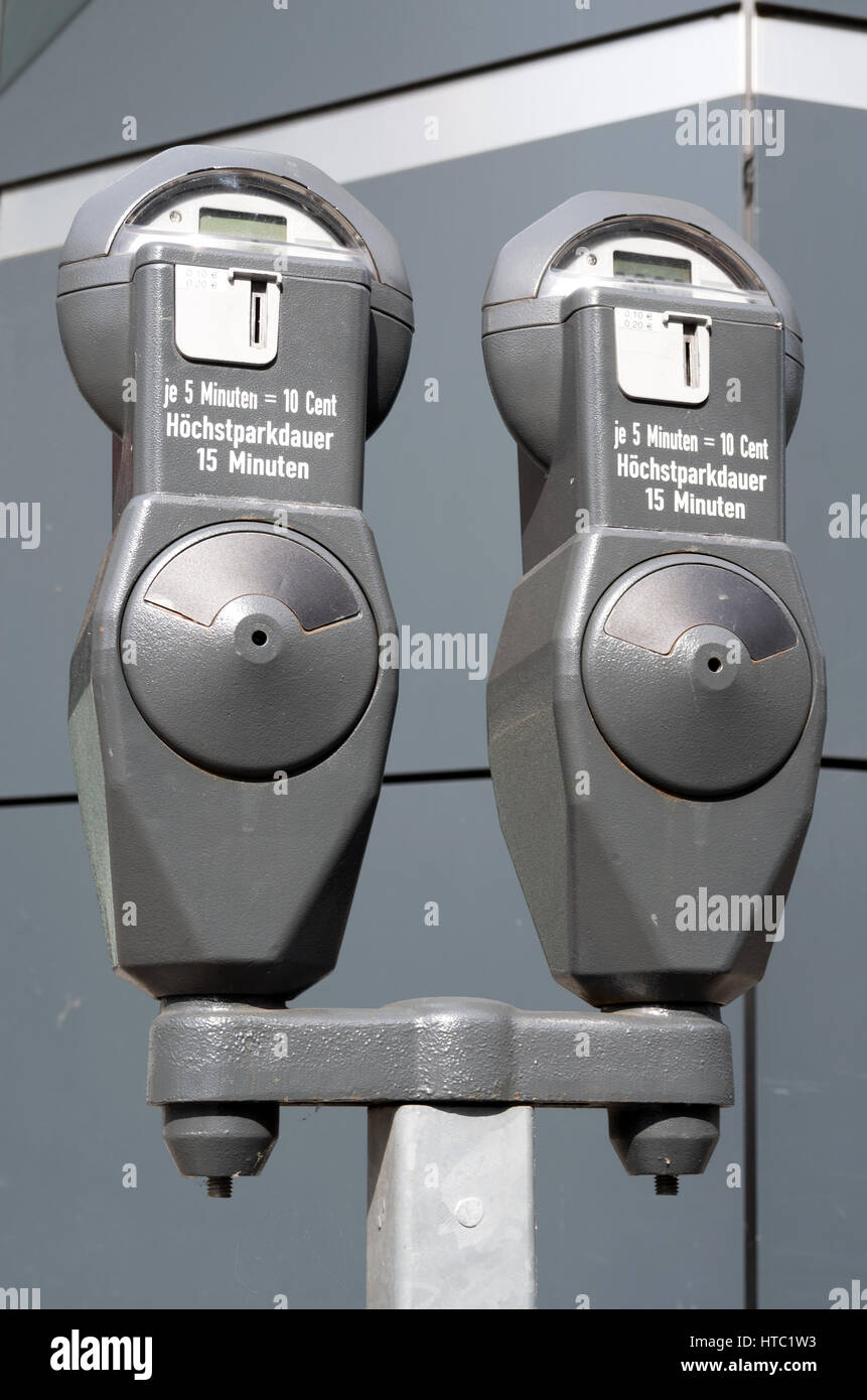 digital-german-parking-meter-stock-photo-alamy
