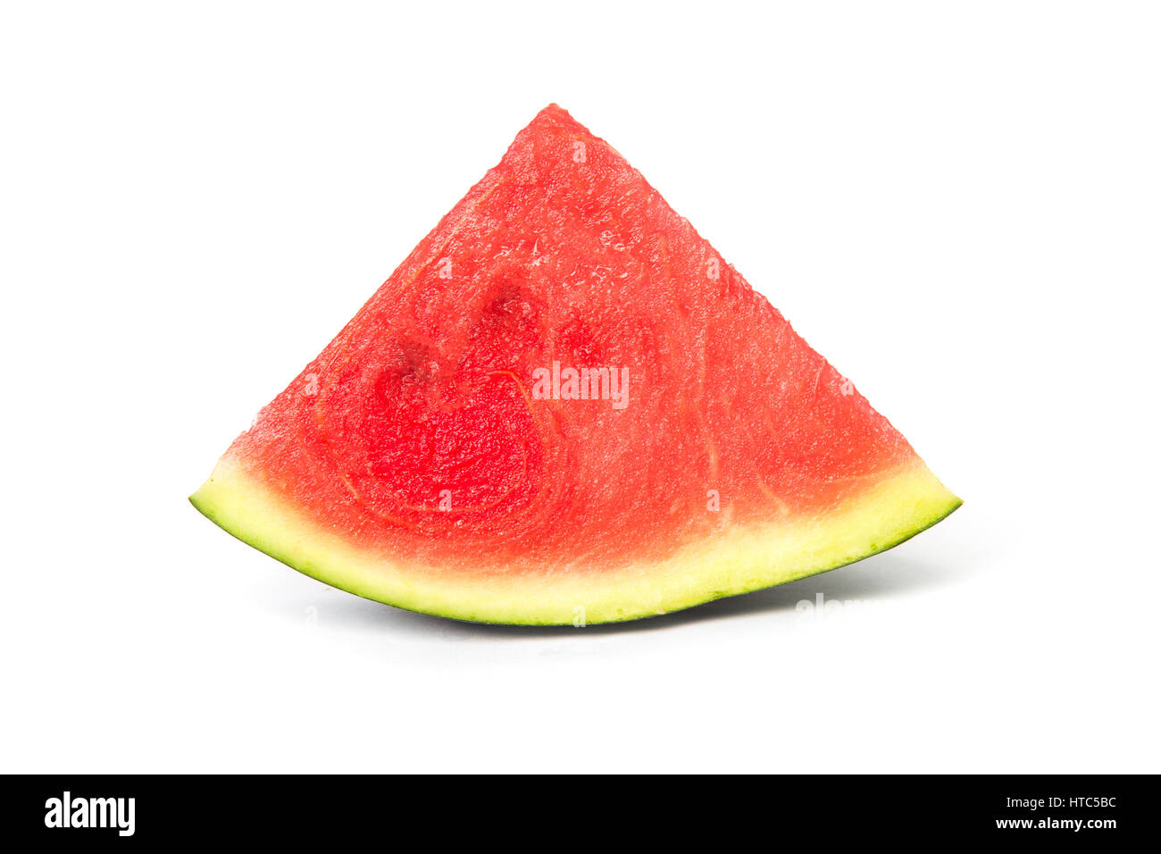 Sliced ripe watermelon isolated on white background Stock Photo - Alamy