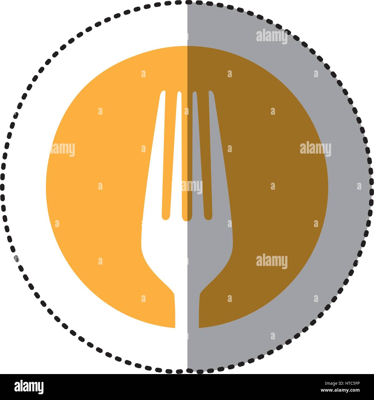 symbol fork tool icon Stock Vector Image & Art Alamy