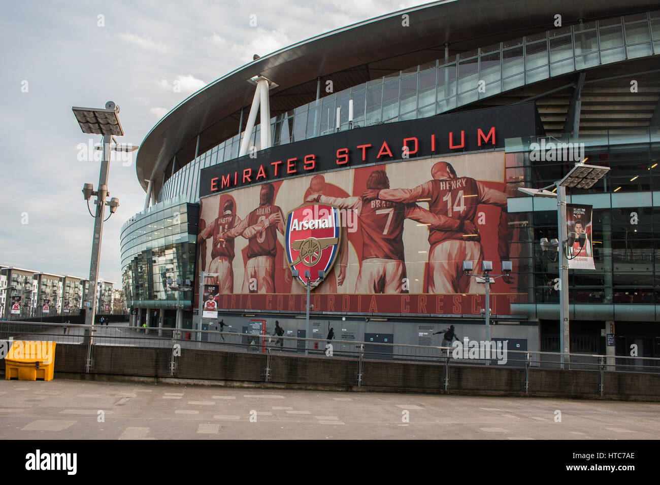Arsenal Emirates stadium Stock Photo
