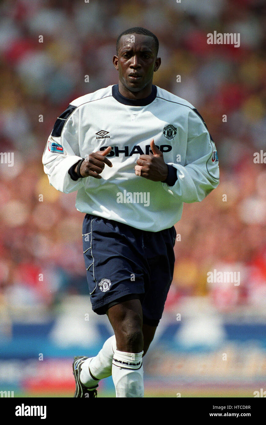 DWIGHT YORKE MANCHESTER UNITED FC 01 August 1999 Stock Photo