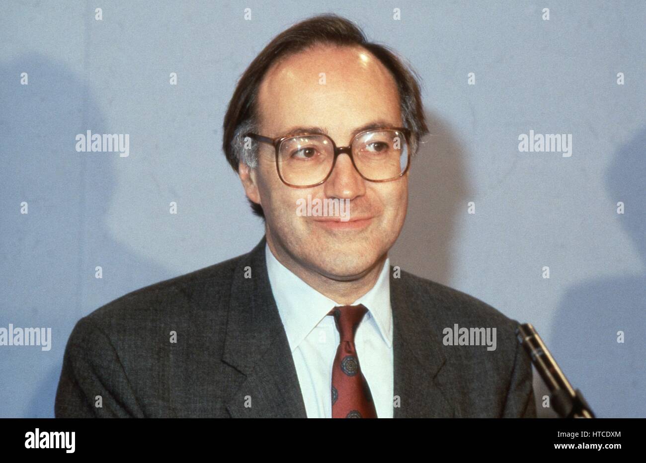 Rt. Hon. Michael Howard, Secretary of State for Employment and Conservative party Member of Parliament for Folkestone and Hythe, attends the Conservative Womens Conference in London, England on June 27, 1991. Stock Photo