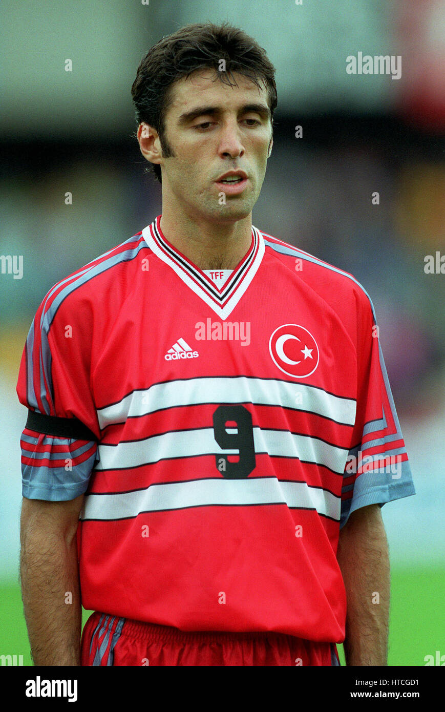 HAKAN SUKUR TURKEY & GALATASARAY FC 04 September 1999 Stock