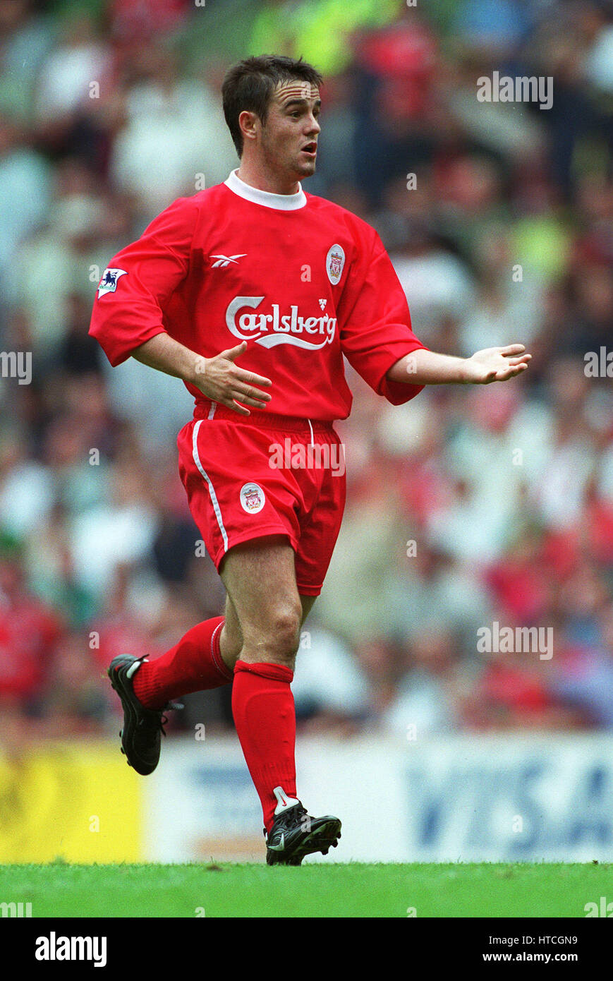 DAVID THOMPSON LIVERPOOL FC 11 September 1999 Stock Photo