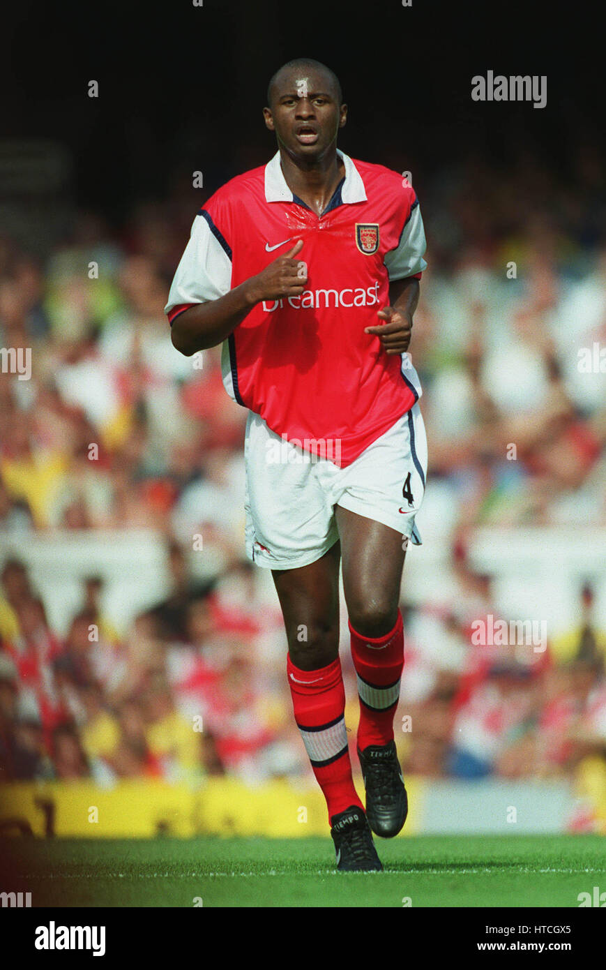 Patrick Vieira Arsenal Fc 12 September 1999 Stock Photo Alamy